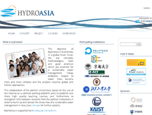Tablet Screenshot of hydroasia.org